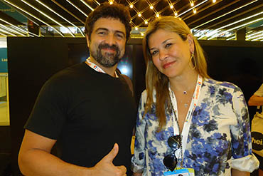 Carlos Manga e Tatiana Quintella (PopCorn) 